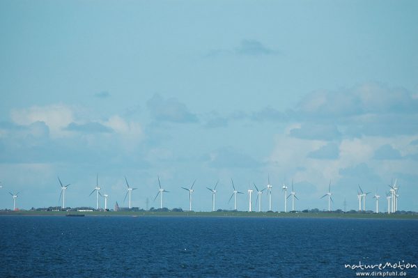 Windräder bei Dagebüll, Nordseeküste, Dagebüll, Deutschland