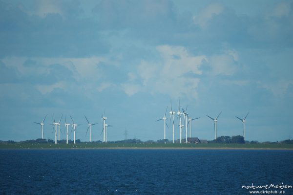Windräder bei Dagebüll, Nordseeküste, Dagebüll, Deutschland