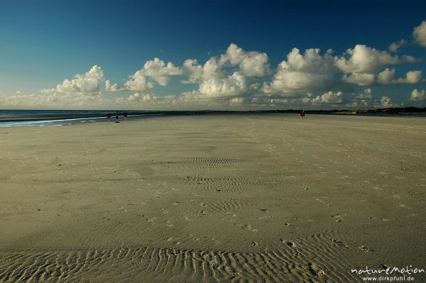 Sandrippel und Wolken, Amrum, Amrum, Deutschland