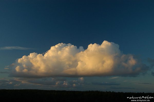 Wolke über der Insel, Amrum, Amrum, Deutschland