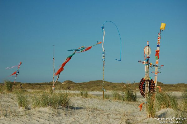 Kunstwerke aus Treibgut, Amrum, Amrum, Deutschland