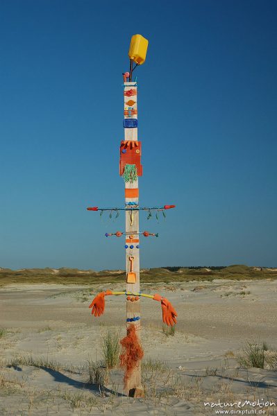 Kunstwerke aus Treibgut, Amrum, Amrum, Deutschland