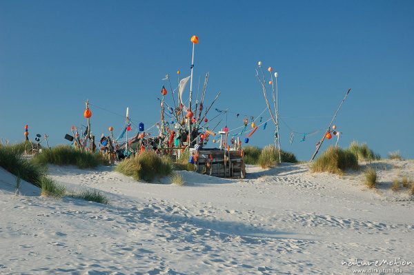 Kunstwerke aus Treibgut, Amrum, Amrum, Deutschland