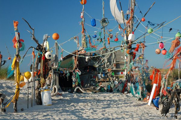 Kunstwerke aus Treibgut, Amrum, Amrum, Deutschland