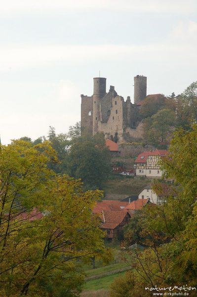 Burg Hanstein, Werratal bei Bad Sooden-Allendorf, Burg Hanstein, Deutschland