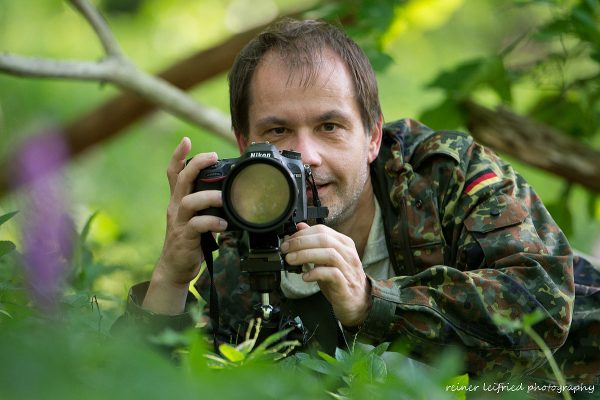 Dirk Pfuhl, Naturfotograf, Biologe. Foto: Reiner Leifried