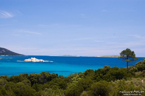 Bucht von Palombaggia, Korsika, Frankreich