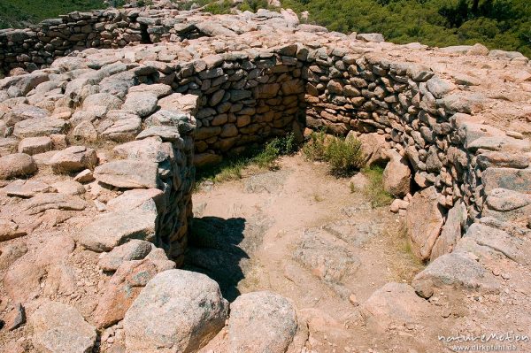 Castellu d'Arraghju, torreanischer Bau, Mauern, Korsika, Frankreich