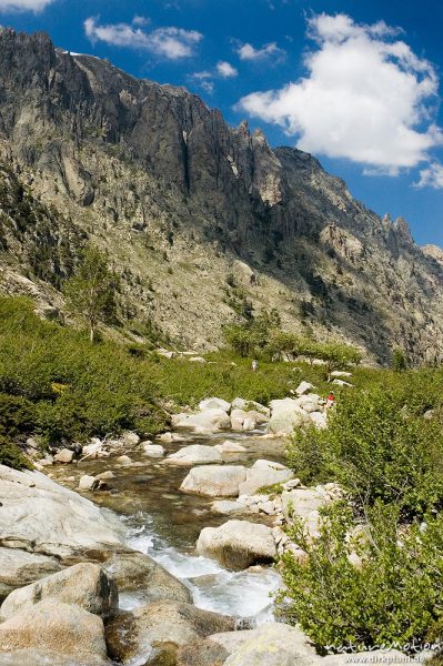 Restonica-Tal, Korsika, Frankreich