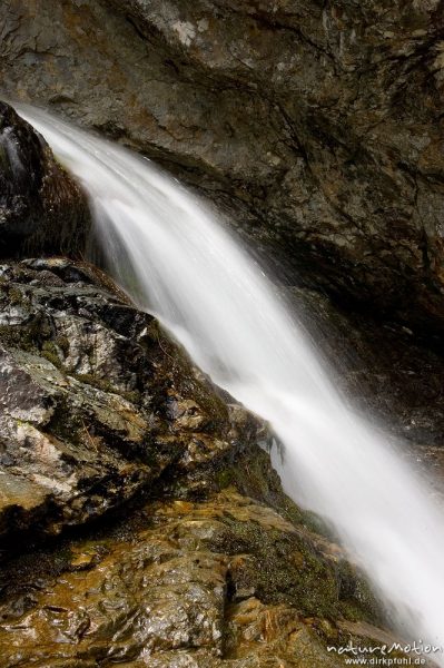 Wasserfall, Cascade des Anglais, Korsika, Frankreich