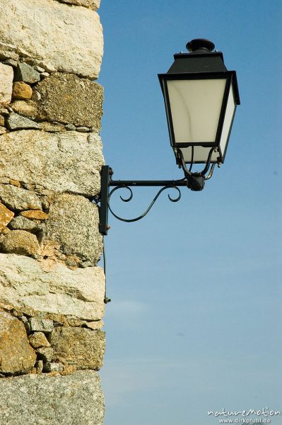 Laterne, St. Antonino, Korsika, Frankreich