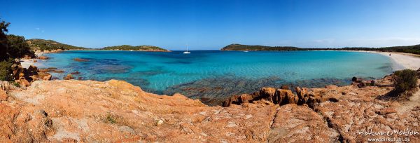 Bucht von Rondinaria, Korsika, Frankreich