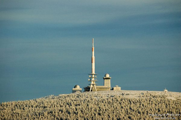 Brocken, Wetterwarte des Deutschen Wetterdienstes, Brocken, Harz, Deutschland