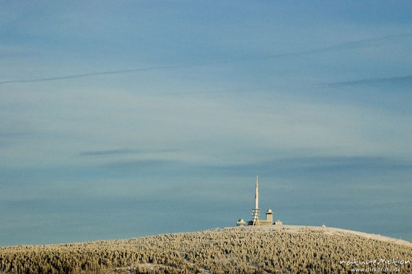 Brocken, Wetterwarte des Deutschen Wetterdienstes, Brocken, Harz, Deutschland