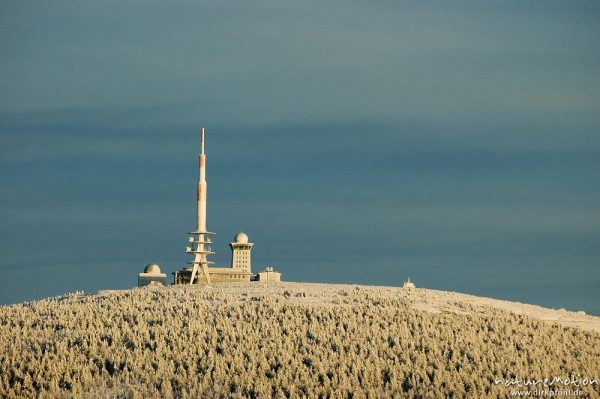 Brocken, Wetterwarte des Deutschen Wetterdienstes, Brocken, Harz, Deutschland