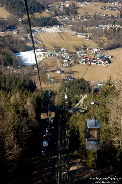 Seilbahn zum Jänner, Talstation Schönau, Schönau am Königssee, Deutschland