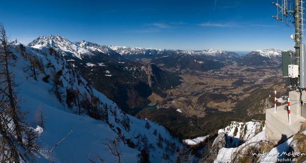 Schönau, Berchtesgaden und Berchtesgadener Land, Blick vom Jänner, Schönau am Königssee, Deutschland
