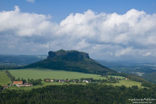 Lilienstein, Felskegel, Königstein, Deutschland