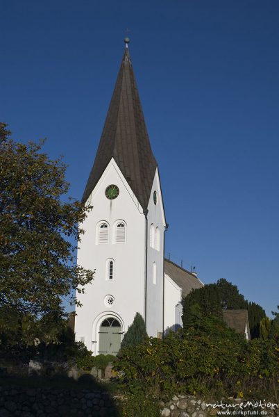 Kirche von Nebel, Amrum, Deutschland