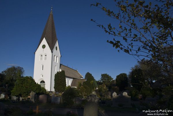 Kirche von Nebel, Amrum, Deutschland