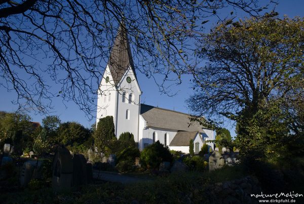 Kirche von Nebel, Amrum, Deutschland