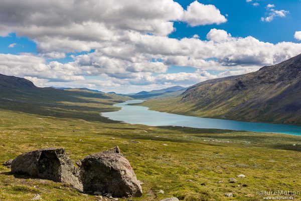 See Rusvatnet, Wanderweg Memurubu - Glitterheim, Jotunheimen, Jotunheimen, Norwegen