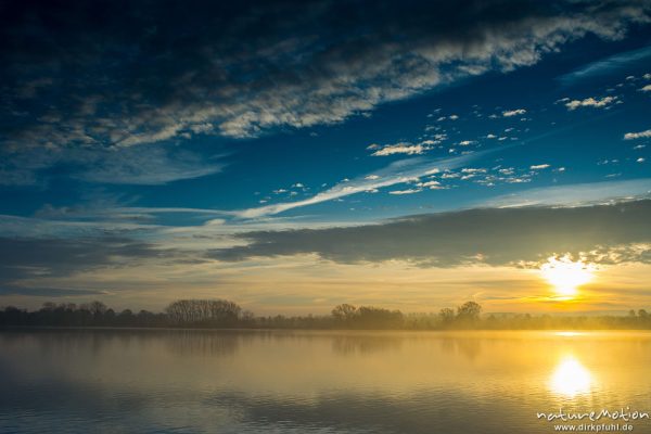 Sonnenaufgang am Seeburger See, Seeburger See, Deutschland