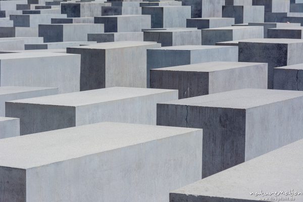 Stelenfeld, Holocaust-Mahnmal, Berlin, Deutschland