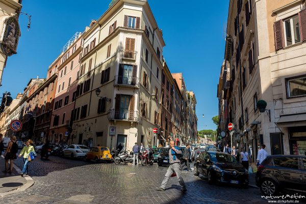 Straße in der Altstadt, Rom, Italien