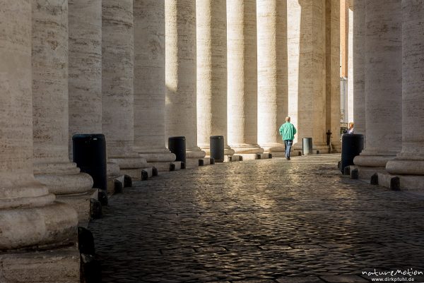 Säulen, Petersplatz, Rom, Italien