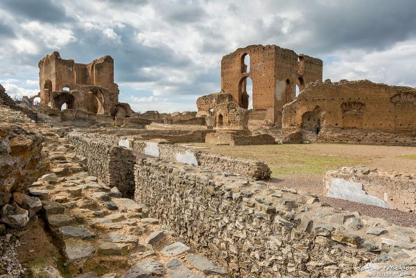 Ruinen der Villa der Quintilier, Villa die Quintilli, Via Appia Antica, Rom, Italien