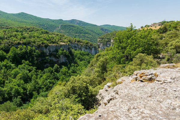 Tal des Aigue Brun, Bonnieux - Provence, Frankreich