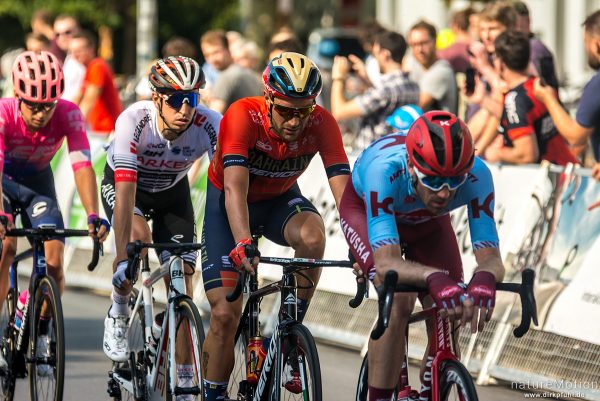 Deutschlandtour 2019, 2. Etappe Marburg - Göttingen, 1. Durchfahrt Zielgerade, Göttingen, Deutschland