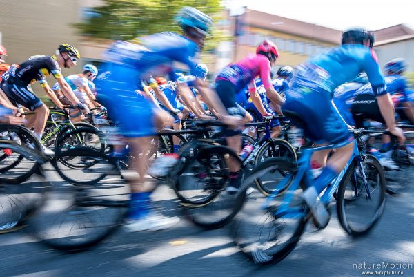 Deutschlandtour 2019, 3. Etappe Göttingen - Eisenach, Hauptfeld, neutralisierte Startphase, Göttingen, Deutschland