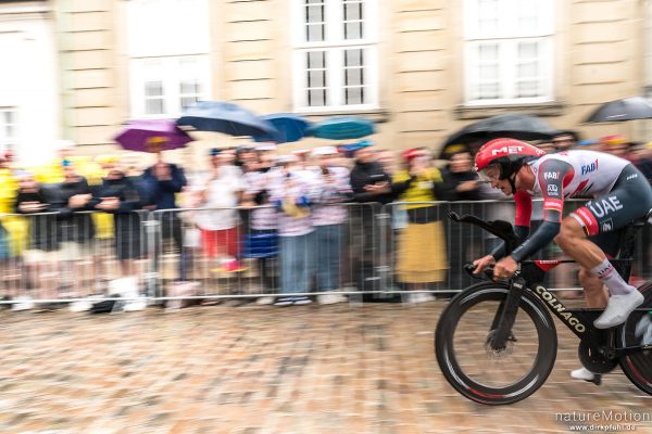 Mikkel Bjerg, Rennfahrer, Einzelzeitfahren, Prolog der Tour de France 2022, Kopenhagen, Dänemark