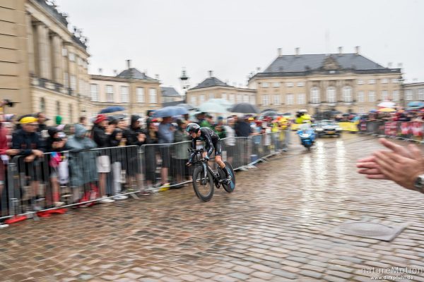 Romain Bardet, Rennfahrer, Einzelzeitfahren, Prolog der Tour de France 2022, Kopenhagen, Dänemark