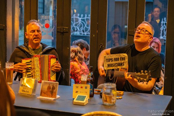 Live Musik, Pub in Edinburgh "The Black Cat", Edinburgh, Schottland