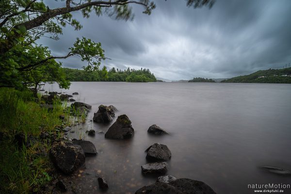 Ufer des Loch Awe, Lochawe, Schottland