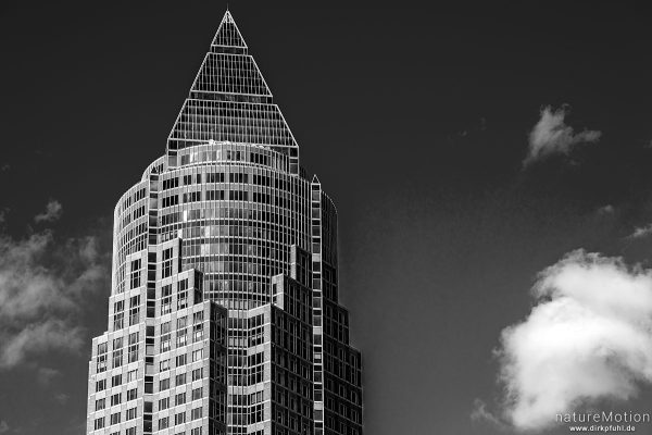 Stadtansichten: Hochhäuser, Fassaden, Gebäudeteile, Skyline Garden, Skyline Plaza, Frankfurt a.M., Deutschland