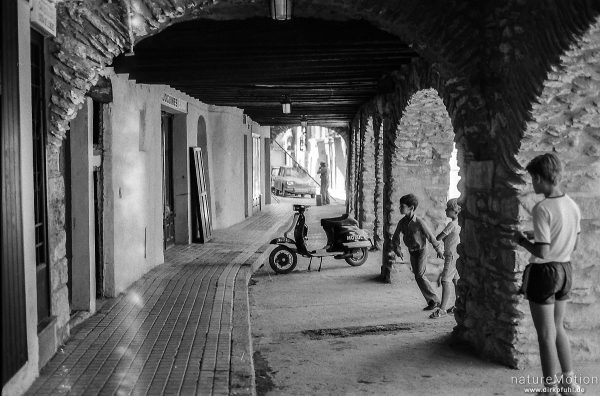 Strassenszene, Seu le d'Urgel, Spanien