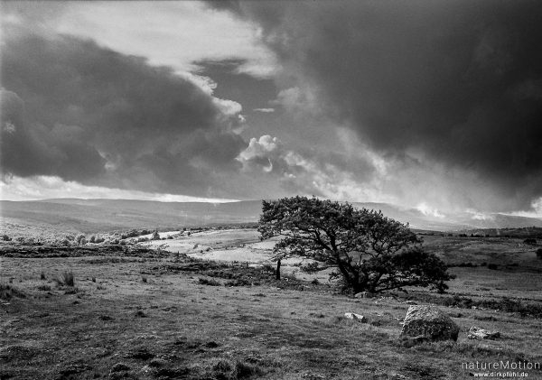 Regenwolken, Brecon Beacons, Wales, England - Großbrittanien
