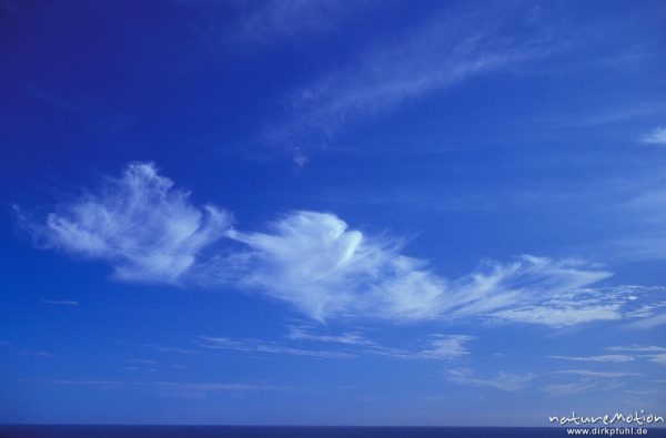 Wolken über dem Meer, Gomera, Spanien