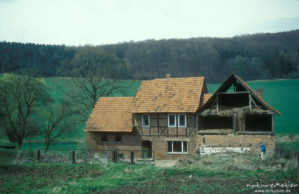 verfallenes Bauernhaus bei Bornhagen, Bornhagen, Deutschland