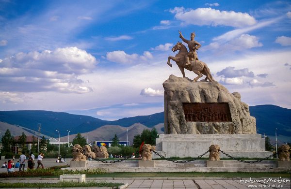 Denkmal für Suchbaatar, Ulaanbaatar – Ulan Bator, Mongolei