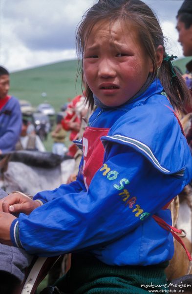 junge Reiterin, Ulaanbaatar - Ulan Bator, Mongolei