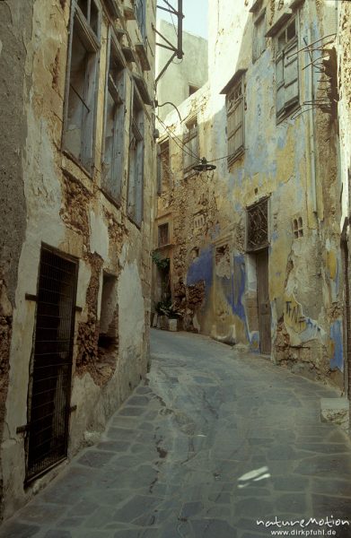 enge Gasse, Altstadt von Chania, Kreta, Griechenland