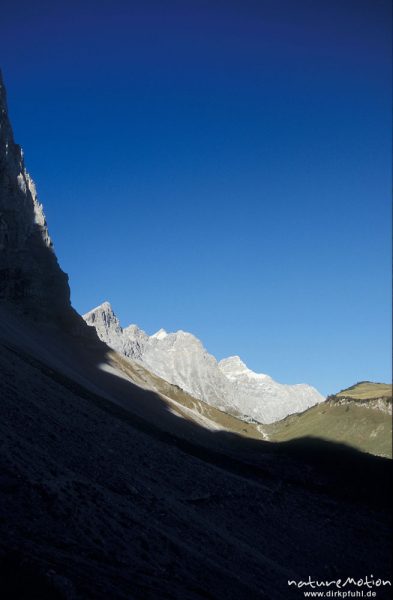 Laliderer Wände, nähe Falkenhütte, Karwendel, Östereich