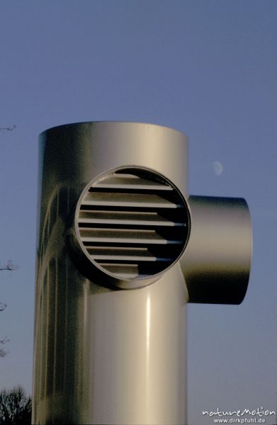 Lüfter mit Mond, Gerichtsmedizin, Windausweg, Göttingen, Deutschland